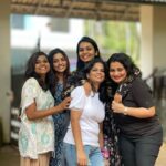 Tanvi Ram Instagram - Sharing some of my happy memories from my birthday :) Every year my birthday gets better and I can't thank enough to each and everyone who made this day a special one by wishing me:) And biggg warmmm huggggsss to my family and friends for travelling miles to be with me♥️ Definitely another best birthday ☺️☺️🤗♥️ @sandhya_kp_ @sulthana.razak @athmiyainsta @elsamma_johnson_ 🤗🤗🤗♥️♥️♥️😍😍😍😘😘😘 Team abhilasham for celebrating my birthday😁 This is my first birthday in malayalam set and this is going to be my lifetime memory♥️ @shamzuzayba @sajadkaakku @salman_skm @sams.o.n @nishadalikkal And my very own family♥️ @sangeethram #fromthehappiestsoul♥️ #thankyou #Ifeelvalued #ifeelcomplete Mukkam, Calicut