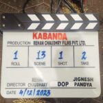 Tarjanee Bhadla Instagram - Excited and Grateful as we start our new project! A new film by @rehanchaudharyfilms Wish us luck 🌻 #grateful#newfilm#newwork