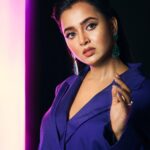 Tejasswi Prakash Instagram - Sonder . . . Outfit- @twopointtwostudio Jewellery- @karishma.joolry @goldenwindow @ascend.rohank Styled by- @shaleenanathani Assisted by- @simrankumar19 📸 @visualaffairs_va