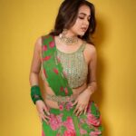 Tejasswi Prakash Instagram - Random magic in squares 🥂 . . . . . Styled by @natashaabothra Team @maumsi_mitra_ @dhwaniivithalani_22 Outfit @paulmiandharsh @viralmantra Choker, Earrings and Rings @meraki.mumbai Bangles @ijewels009 Photographer @deepak_das_photography Makeup @jyotiiadvani.artistry Hair- @go.glam.gauri