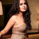 Tejasswi Prakash Instagram - Minding mine 🤙 . . . . . Styled by @natashaabothra With @mausmi_mitra_ @priyankaa.a_1 @bhavini.12 Outfit @rockystarofficial @tlmconsultancy Jewelry @mirabyradhikajain Boots @hogwash.in Hair styling- @go.glam.gauri 📸 : @mirajverma_photography