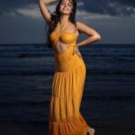 Tejasswi Prakash Instagram - Inhale sky, exhale stars ✨ . . . . . . Styled by @natashaabothra Outfit @kostume_county Location @tomatoesgoa Tomatoes Goa
