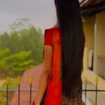 Tejaswini Gowda Instagram - ❤️ Saree: @rs_fashionss_ ♥️