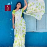 Tejaswini Gowda Instagram - 💚 Saree: @rs_fashionss_ ♥️