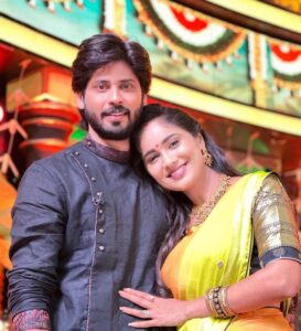 Tejaswini Gowda Instagram - Happy one month ♥️ @amardeep_chowdary