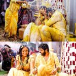 Tejaswini Gowda Instagram - Splashes and spills filled with contentment 💫 #outdoor #outdoorphotography #outdoorcoupleshoot #preweddingshoot #postwedding #engagement #engaged #beachshoot #couplegoals #photography #photographer #shadowsphotography Bangalore, India