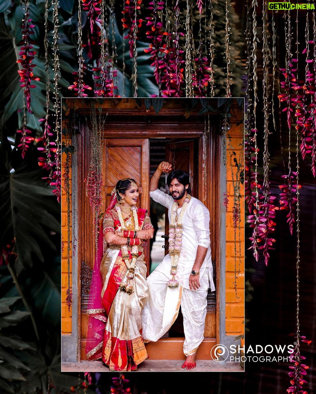 Tejaswini Gowda Instagram - As pure and divine so is our love ❤️ #telgu #telguactress #telgubride #telguwedding #saree #mua #muachennai #photooftheday #photoshoot #shadowsphotography #shadowsphotographychennai #shadowsphotographybyajay #designationwedding #love Bangalore, India