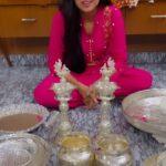 Tejaswini Gowda Instagram - Thank u so much andi for helping during that time♥️ @fashion_hub_german_silver 🥰♥️ Contact num:8374040215 Name. :poornima Fashion hub german silver