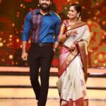 Tejaswini Gowda Instagram – Amar ❤️ Chinni 

#amarchinni #starmaa #aadivaramwithstarmaaparivaram #oldisgold 

Shirt: @ss_hautecouture_hyd