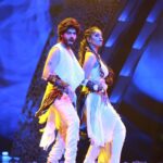 Tejaswini Gowda Instagram - #neethoneadance #starmaa #dancechallenge mukkabula dance Maualuga undadu amma.....@rishika_poddar @govind.kotap