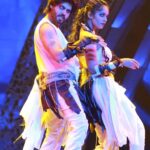 Tejaswini Gowda Instagram – #neethoneadance #starmaa #dancechallenge mukkabula dance Maualuga undadu amma…..@rishika_poddar @govind.kotap
