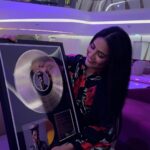 Tia Bajpai Instagram - Claiming my throne with style! 👑 Excited to share that ‘Wearing My Crown’ has secured a gold award. Shoutout to my incredible team and loyal supporters for helping me reign supreme. This boss Queen is just getting started! 🎶 #QueenBoss #WearingMyCrown #GoldStandard