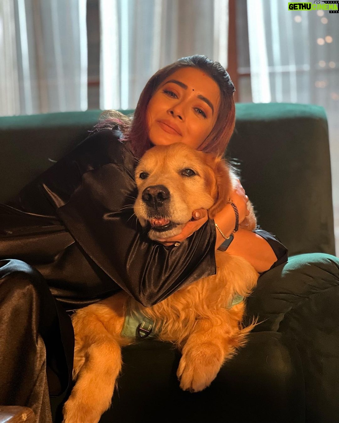 Tina Datta Instagram - Happy Birthday my sunshine!! ❤️ No matter what, you’re always there for me, by my side, loving and caring for me. The apple of my eye… LOVEEEEE @brunoranidatta . . . #happybirthday #birthdayboy #birthdayvibes #dogsofinstagram #tinadatta