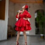 Tina Datta Instagram - When you are the biggest gift for yourself! Treat yourself, do all that your heart wishes, and become your own Santa 🧑‍🎄 it’s Xmas eve make the most of this positive time of the year! @harrymalik__photography__ . . . #merrychristmas #christmaseve #christmas #festivelook #tinadatta