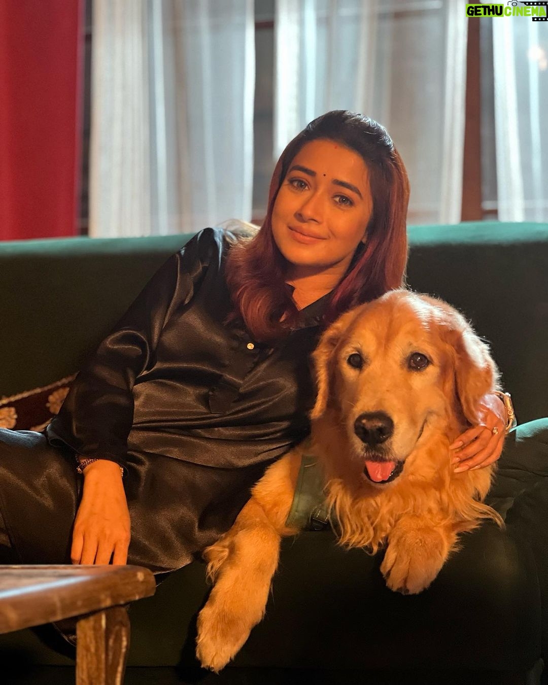 Tina Datta Instagram - Happy Birthday my sunshine!! ❤️ No matter what, you’re always there for me, by my side, loving and caring for me. The apple of my eye… LOVEEEEE @brunoranidatta . . . #happybirthday #birthdayboy #birthdayvibes #dogsofinstagram #tinadatta