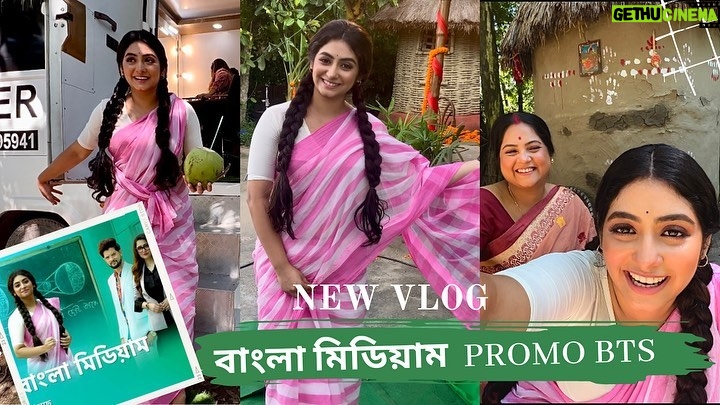 Tiyasha Lepcha Instagram - My New serial বাংলা মিডিয়াম PROMO Behind the scenes is out, Watch the full Video on my YouTube channel.. The link is in my bio.