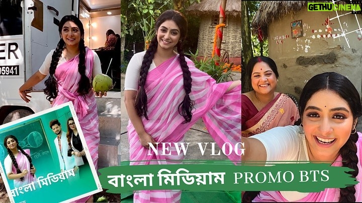 Tiyasha Lepcha Instagram - My New serial বাংলা মিডিয়াম PROMO Behind the scenes is out, Watch the full Video on my YouTube channel.. The link is in my bio.