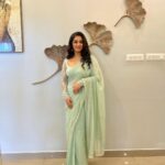 Tiyasha Lepcha Instagram - Look for #TeleAcademyAwards2023 Wearing @saarangsareeskolkata Styling - @rinkikhatoon Makeup - @deyanjan9