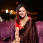 Tonni Laha Roy Instagram - I feel nobody is left to get married except me !! 🤭🤎 Captured by @siladitya_dutta 🫶 #love #weddingseason #weddingphotography #photooftheday #animal #2023 #song #instagood #saree #instafashion #satranga