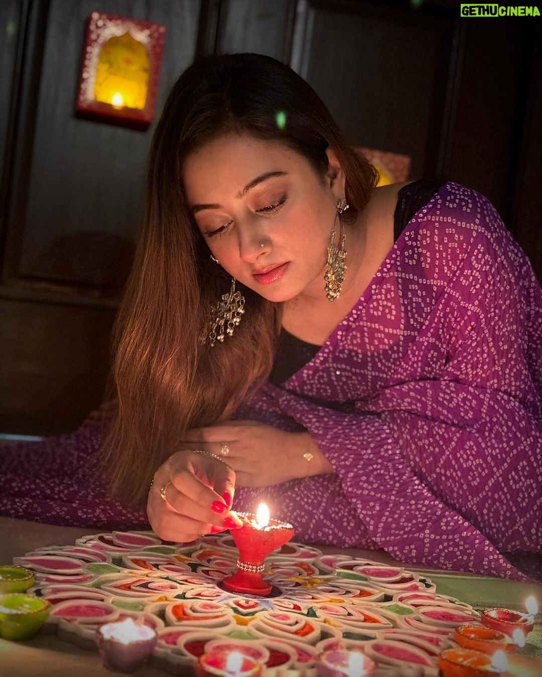Tonni Laha Roy Instagram - শুভ দীপাবলি 🪔