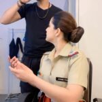 Tunisha Sharma Instagram - Behsharmi mode on! @theabhisheknigam 😾🤣 #Veerditi