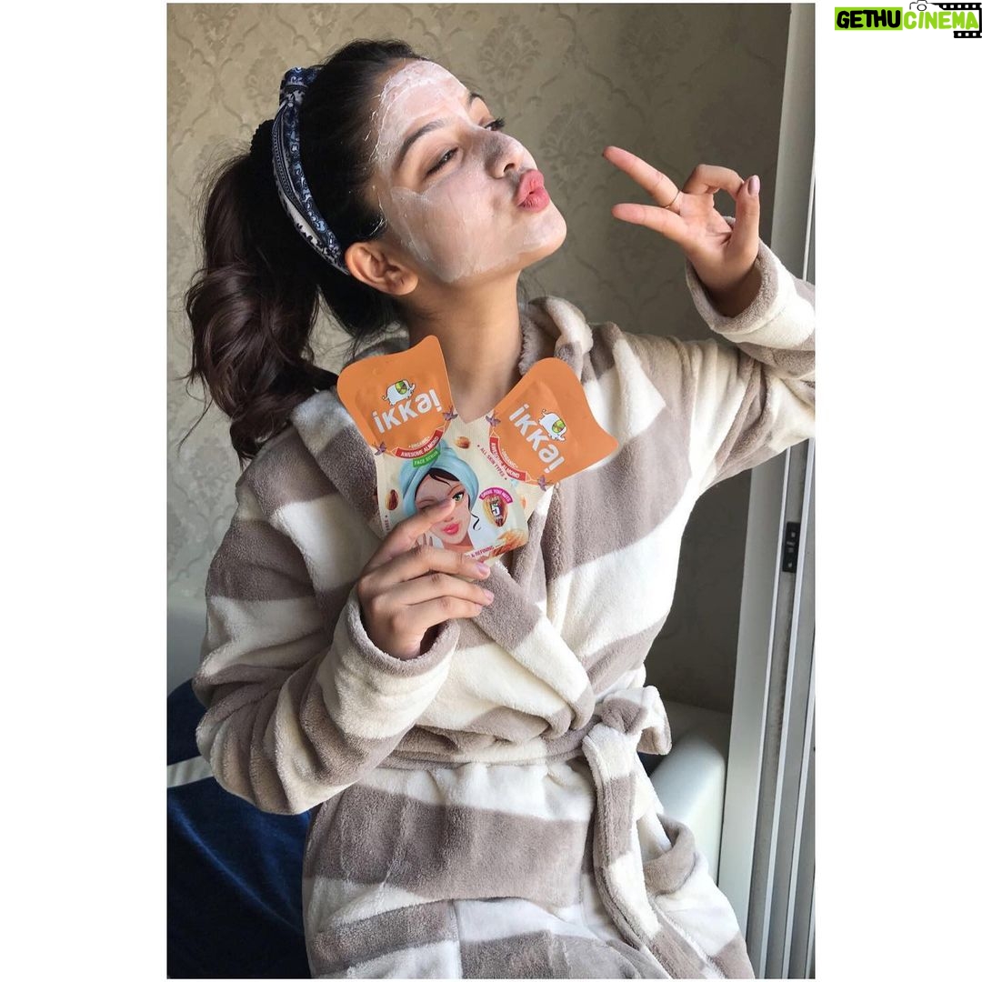 Tunisha Sharma Instagram - These all natural no preservative fruity offerings have stolen my heart, in love with the way they gently nourish my skin and restore its glow.❤ Grab one for yourself TODAY. Ps- don’t forget to follow @ikkai.beauty 💁🏻♀️