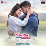 Tunisha Sharma Instagram - Experience the bliss of true love with #TuBaitheMereSamne COMING SOON.🌸 #ZeeMusicOriginals @iamparasarora @vivekkarofficial @ranju.v @iamrajbarman @zeemusiccompany @anuragbedii