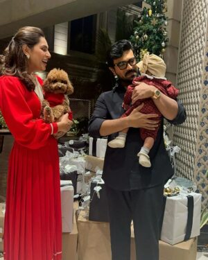 Upasana Kamineni Instagram - My Christmas dump ❤️❤️❤️❤️ 
Thank you dearest family for making it so special. 
Best times
PS - I’m obsessed with the 🎵 🎶