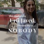 Urfi Javed Instagram - When it comes to Uorfi Javed and her fashion choices, there’s nothing that she hasn’t worn and nothing that she hasn’t done. Until this Halloween when she decided to dress up like a nobody. Far from her eccentric demeanour, Javed is one who loves to read, is a cat mom, and can very much consider rapping as a side hustle. We’re shocked this Halloween. But in a good way! Digital editor: @sonalved Video Editor: @sanjanaaaaaaaaa_ Videographer: @alphagrapherr Cafe location courtesy: @blabberallday #UorfiJaved #CosmoIndia #CosmpolitanIndia