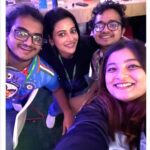 Ushasi Ray Instagram – 19-11-23 @metaindia office photo dump 💙
#thread@thon
With these cuties @chayhere_ @dasoham_ One Bkc