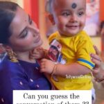 Ushasi Ray Instagram – Can you guess the conversation of them ??
Cutest moment of @ushasi during a jagotdhatri pujo visit today . #TOspotted