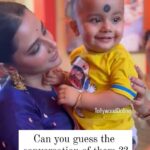 Ushasi Ray Instagram – Can you guess the conversation of them ??
Cutest moment of @ushasi during a jagotdhatri pujo visit today . #TOspotted
