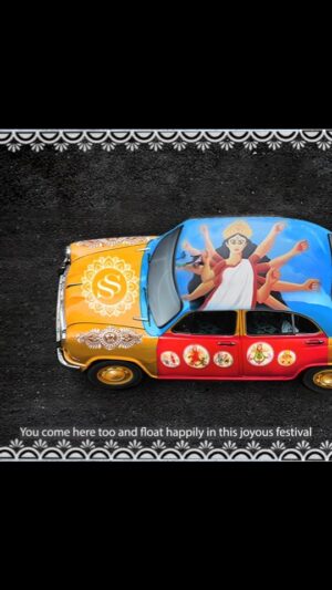 Ushasi Ray Instagram - As the beat of the Dhak resounds through the streets, the city is adorned with beautiful flowers and vibrant colours. Artists unite to create spectacular installations, and the magic of Pujo leaves us spellbound. ☺️❤️
We can't wait to welcome Durga Maa. How about you? 

Get ready to celebrate the biggest #SaajerUtsave in style with Shoppers Stop, in stores and online.

@wforwoman @titanwatchesindia 

#ShoppersStop #Durgapujo #DurgaPuja2023 #Pujo #Pujovibes