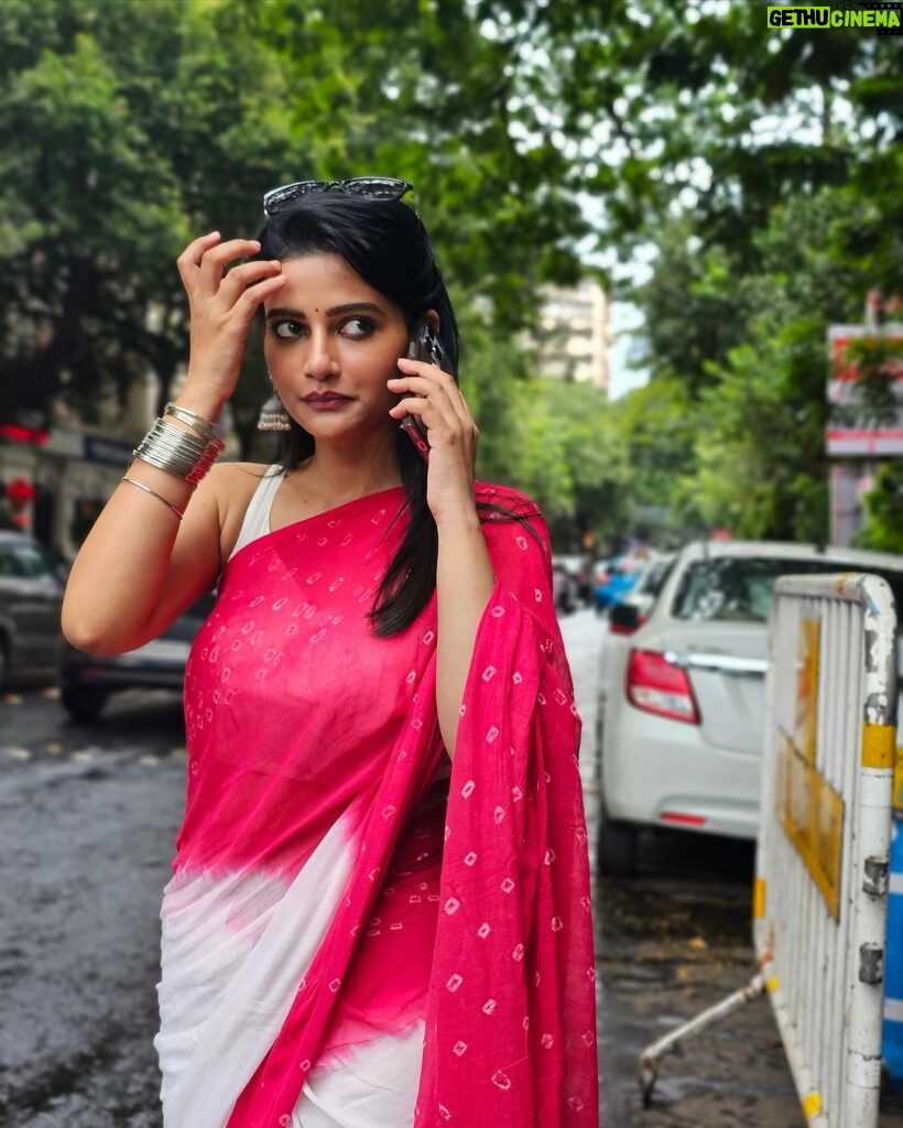 Ushasi Ray Instagram - ❤️❤️🤍🤍🩷🩷 Kolkata