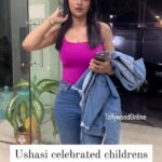 Ushasi Ray Instagram – Actress @ushasi celebrated #childrensday with the kids at @soultheskylounge today. 

#ushasi #kids #TOSpotted
