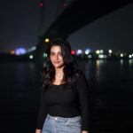 Ushasi Ray Instagram - An evening in Kolkata 🖤🖤🖤🖤 #MyCity