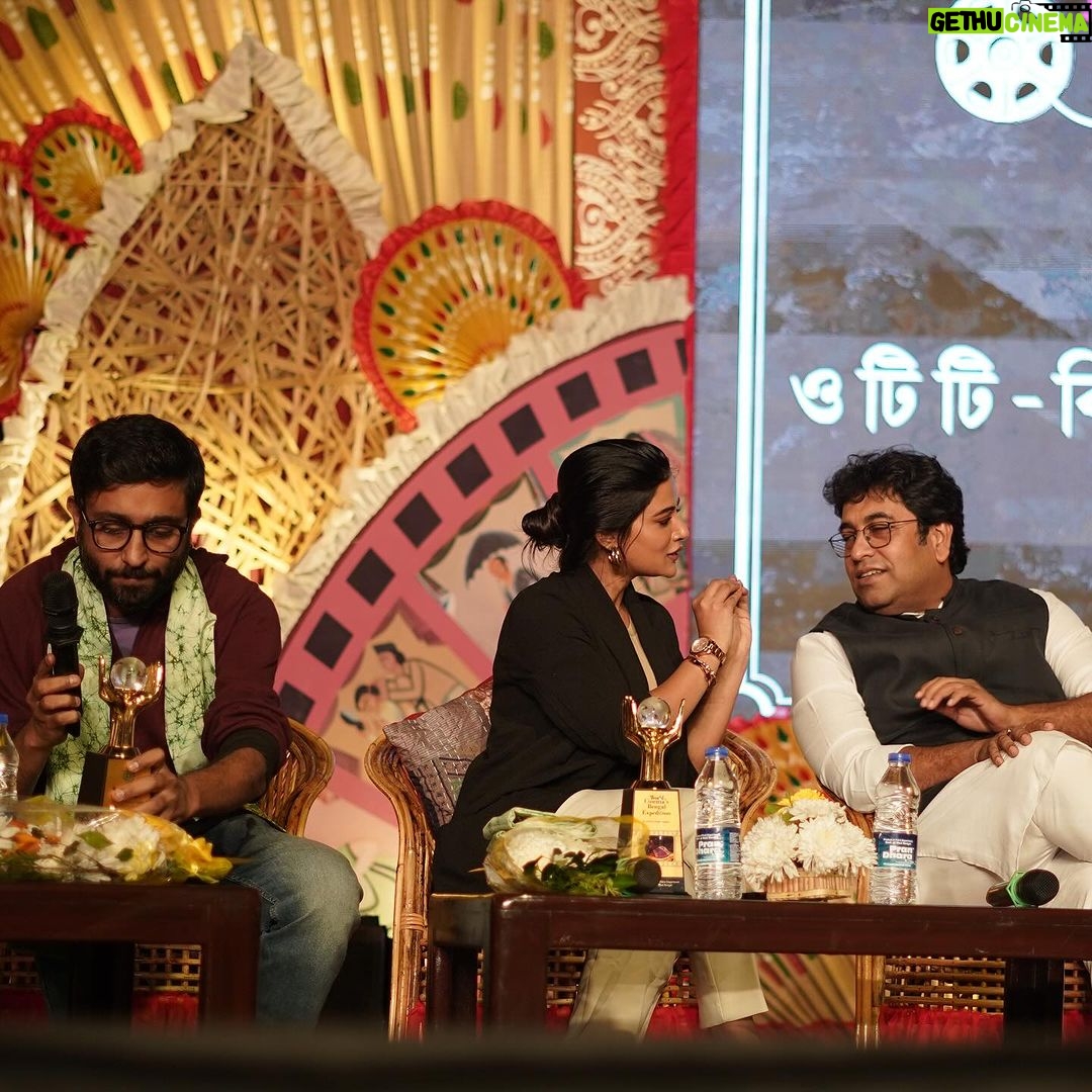 Ushasi Ray Instagram - Cine-আড্ডা 29th KIFF 2023 📸 @sahil_paswan_2646_ Nandan