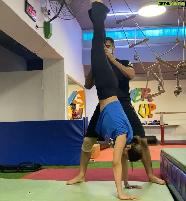 Vaani Kapoor Instagram - Be it playing a role of small town girl or an urban flamboyant Parisian to essaying a role of a trans girl.. from hanging upside down on a swing pole for hours to get one shot right , practicing 8 hours everyday to learn tango & hip hop to waiting patiently for years after debuting for that one good role .. giving multiple auditions some of them I made through and some failing even before I could make it to the room.. Behind all that I’ve succeeded in or terribly failed at, there is a shy , introverted & unexplainably socially awkward girl who keeps her head down and wants to work her hardest for her dreams.. Learning from her failures ( which are always for the world to see and have opinions on), multiple rejections , heartbreaks , sleepless nights & unfathomable anxiety, this girl won’t stop trying . Relentlessly working, even harder and keep her optimism alive ! Because that’s all we’ve got in the end..Ourselves and our beliefs !! Knowing that failing only means one had the courage to TRY. Fear of failing , fear of trolling (which I’ve faced plenty 😄), fear of criticism or rejection is nothing compared to fear of not having the courage to back myself. So the little girl in me will always say it like a silent prayer “if not sooner than later , but in the end..good things happen to good people” and “only those succeed who have the courage to believe” ♥️ Here's to always showing up for yourself #thankyouforcoming @bhumipednekar 🤗