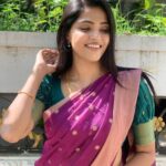 Vaishali Thaniga Instagram - I believe in being strong when everything seems to be going wrong 🤷🏼‍♀️ Anjali will be back 🔜 😉 #beinganjali Saree @chettinad_sarees Blouse @abarnasundarramanclothing #instapost #saree #love #traditional #instalove #positive #vibes