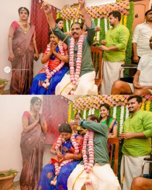 Vaishali Thaniga Instagram - Shashti poorthi❤️

#shashtipoorthi #weddingphotography #wedding
#together