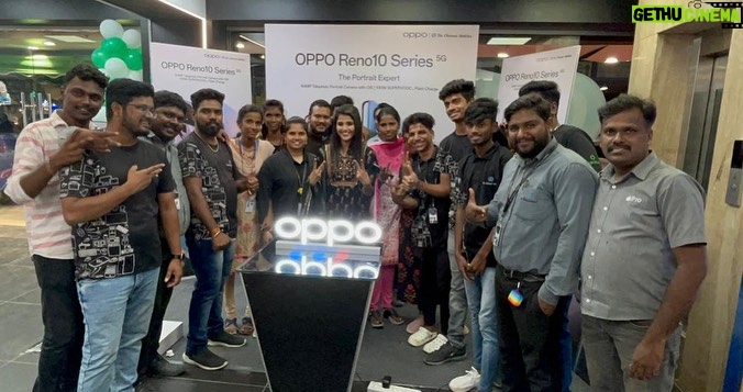 Vaishali Thaniga Instagram - 📢 Exciting Announcement: Oppo Reno10 Series has been launched! 🚀 We are thrilled to bring you the latest addition to the Oppo family, the highly anticipated Oppo Reno10 Series. And to make this launch even more special, we are happy to have @_vaishalithaniga join us at The Chennai Mobiles Store. The Oppo Reno10 Series is a true masterpiece, crafted to perfection with cutting-edge technology and exceptional features. But don't just take our word for it – come to your nearest store and experience yourself! #OPPOReno10Series #MakeEverySceneSpectacular #OPPO #OPPONewLaunch #NewLaunch #NewArrival #TheChennaiMobiles #TCM #TCMOffers #Gadgets #Appliances #Chennai