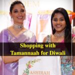 Vaishali Thaniga Instagram - Dhamaka Diwali shopping 🛍 experience with stunning actress @tamannaahspeaks ❤️ Here is my lovely shopping experience at @diademstore.in for Diwali 🪔 They have amazing collections with wide range of varieties. If you are looking out for some stylish and elegant outfits then do visit Diadem store 😊 that would be the perfect shopping spot 😊👍 So why are you waiting for ? Go !! Hurry up !! Take your family to nearby diadem store and shop for Diwali 🪔 visit the store below to find it out 📍No.80. G.N Chetty Road, Opp. Vani Mahal, T. Nagar 📍 144, Gemini Flyover Opp. The Park Hotel, Nungambakkam #diwali #shopping #experience #diadem #family #celebration #festive #vibes #instareels #salwar #sarees #fancy #designer #accessories #jewellery #blogger #style #fashiondesigner #accessories