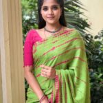 Vaishali Thaniga Instagram - Saree @chettinad_sarees ❤️ Thank you so much darling for sending me the best ones with good quality 😘💯loved these sarees , too soft and comfortable 😍 #instapost #weekend #vibes #saree #sareelove #traditional #photography #nature #bliss #instalove #actress #fashionista #blogger #instadaily #happiness #crazy #makeuplover #actor #tamilindustry #photoshoot #shoot #life #lifestyle #weekendmood