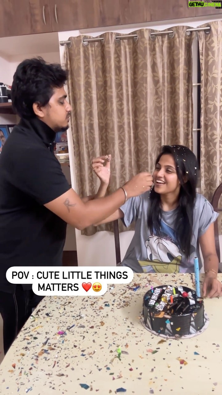 Vaishali Thaniga - 16.9K Likes - Happy birthday to me 🥳😬 #mandatory #birthday #2k23 #birthdaygirl 😬❤️
That’s how my birthday got started ❤️😍