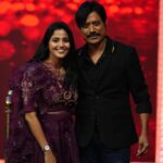 Vaishali Thaniga Instagram - With SJ Suriya sir 😍❤️ @iam__sjsuryah ❤️