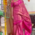 Vaishali Thaniga Instagram - #chandramukhi shooting spot fun 😂😂 VC : @sivaranjani367 😘😄 Blouse @abarnasundarramanclothing ❤️ Jewellery @kabijewellery ❤️ #instareels #sunday #funday #shooting #spot #fun
