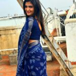 Vaishu Sundar Instagram – To find someone who will love you for no reason, and to shower that person with reasons, that is the ultimate happiness.”

Saree : @gkc_tex