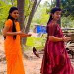 Vaishu Sundar Instagram – With my reel partner ❤️❤️ @vaishusundarofficial 
.
.
.
Saree courtesy @lfab_creations 

#srideviashok #reels #reelsinstagram #reelsvideo #trendingreels #ponni #vijaytelevision