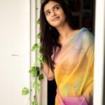 Vaishu Sundar Instagram – Whatever is good for your soul, do that.

Saree : @ahanika_fashions 
Photography : @sathyaphotography3