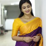 Vaishu Sundar Instagram - Sometimes people come into your life just to teach you how to let go. Saree : @thiya_trendy_collections Photography : @_1click_studio